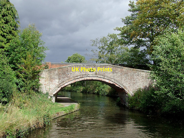 Photo 6"x4" Gravelly Way Bridge near Four Ashes, Staffordshire Crateford\/SJ9009 c2011