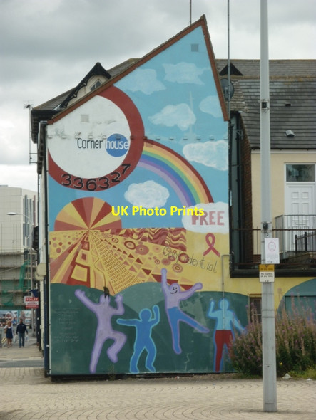 Photo 6"x4" Wall mural off Freetown Way, Hull Kingston upon Hull c2011