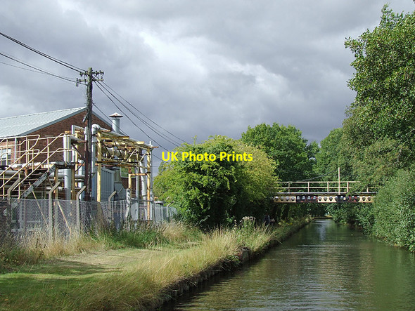 Photo 6"x4" Canal and chemical works at Four Ashes, Staffordshire Four Ashes\/SJ9108 c2011