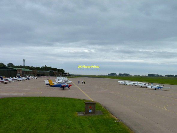 Photo 6"x4" Civilian aircraft Guardbridge c2011