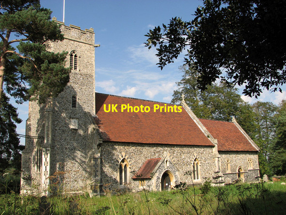 Photo 6"x4" St Peter's church in Sibton Sibton c2011 P1