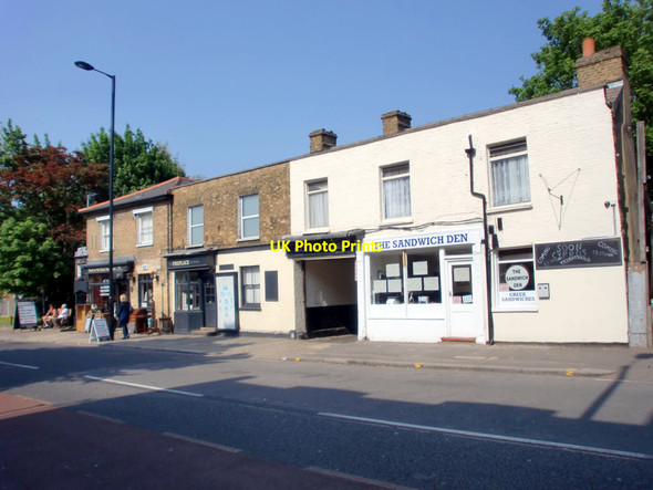 Photo 6"x4" Shops, High Street, Southgate, London N14 Friern Barnet c2011
