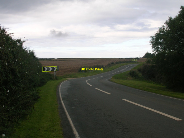 Photo 6"x4" Bempton Lane heading north Buckton\/TA1872 c2011