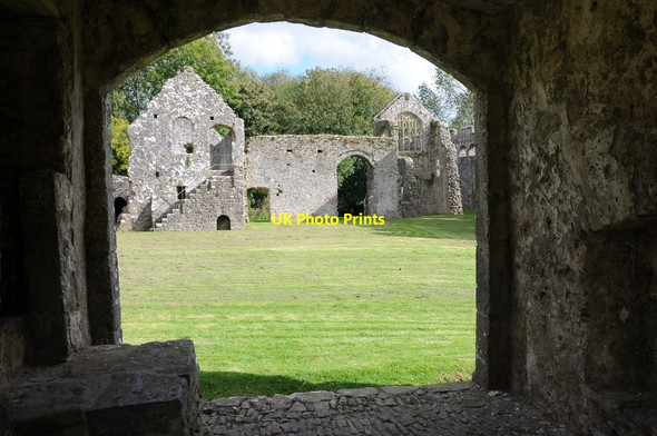 Photo 6"x4" Lamphey Bishop's Palace Lamphey c2011