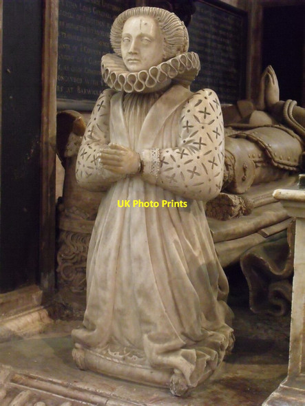 Photo 6"x4" Elizabeth, daughter of 3rd Earl of Rutland Bottesford\/SK8038 c2011