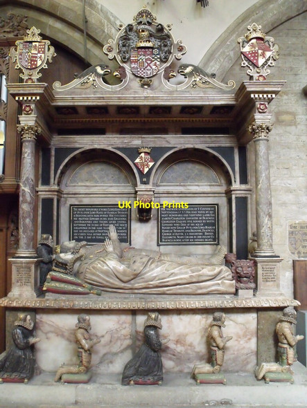 Photo 6"x4" Tomb of 4th Earl of Rutland, St Mary's Church, Bottesford Bottesford\/SK8038 c2011