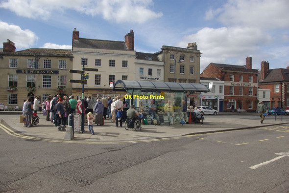 Photo 6"x4" Market Place, Devizes Devizes c2011