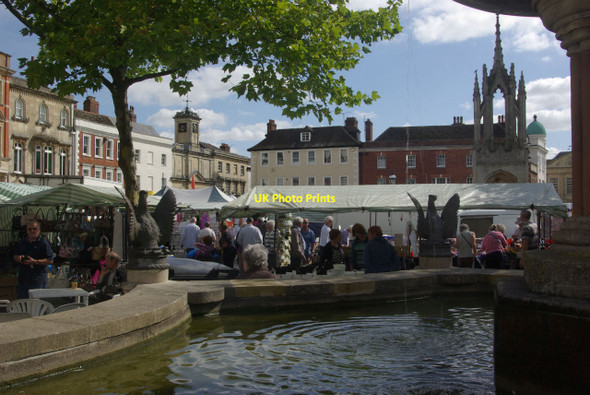 Photo 6"x4" Devizes Market Devizes c2011