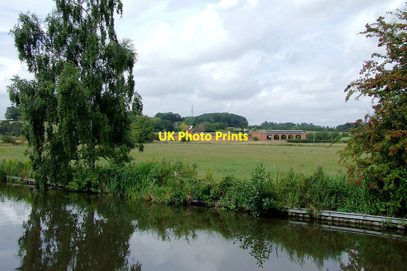 Photo 6"x4" Canal and farmland near Tixall, Staffordshire Ingestre c2011