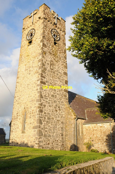 Photo 6"x4" Jeffreyston church Jeffreyston c2011