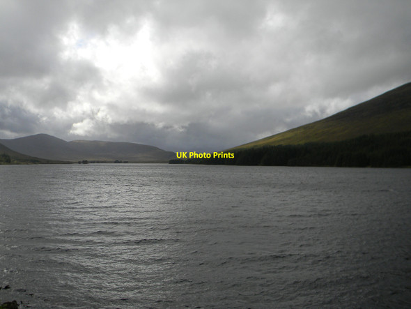 Photo 6"x4" View of Loch Ossian Loch Ossian\/NN3867 c2011