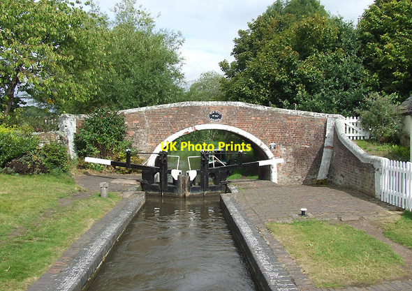 Photo 6"x4" Tixall Lock and Old Hill Bridge, Staffordshire Milford\/SJ9621 c2011