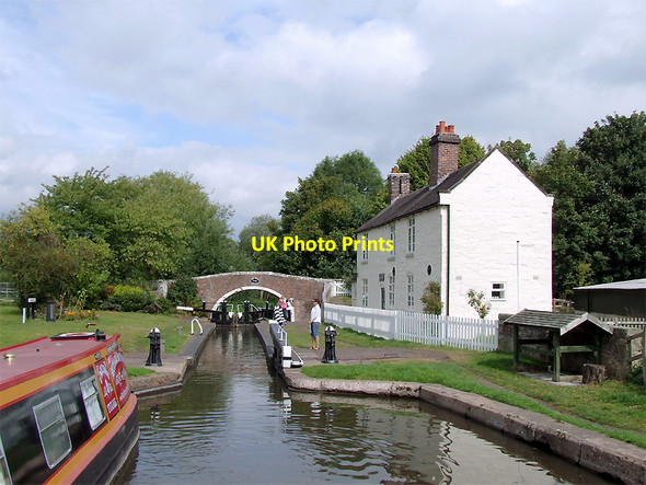 Photo 6"x4" Tixall Lock south-west of Great Haywood, Staffordshire Milford\/SJ9621 c2011