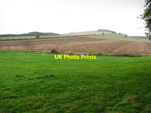 Photo 6"x4" Farmland, Milfield Hill West Flodden c2011