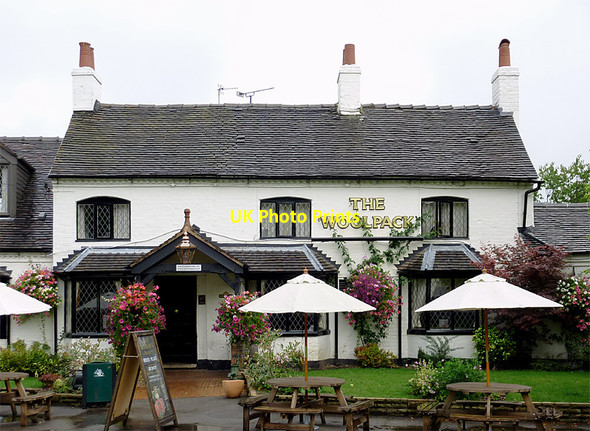 Photo 6"x4" The Woolpack  at Weston, Staffordshire Weston\/SJ9727 c2011