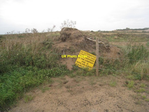 Photo 6"x4" An alternative footpath..... Holme\/SK8059 c2011