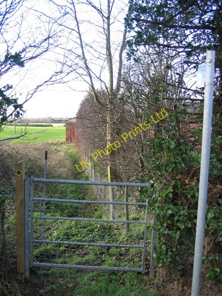 Photo 6"x4" Bridleway from the A41 to Saighton Hatton Heath c2007