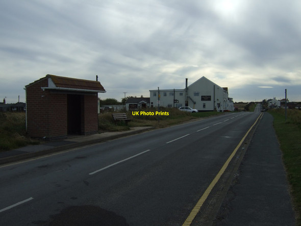 Photo 6"x4" North Marine Road towards Flamborough village North Landing c2011