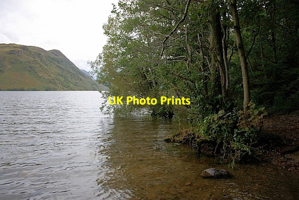 Photo 6"x4" Ullswater Shoreline Dockray\/NY3921 c2011
