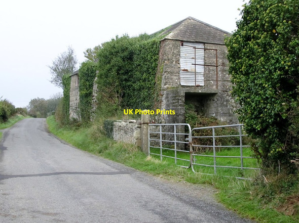 Photo 6"x4" Derelict farm building on the southern section of Tobercorran Road Clough\/J4040 c2011