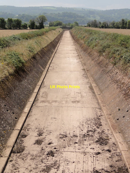 Photo 6"x4" The River Avill Overflow Channel Marsh Street c2011