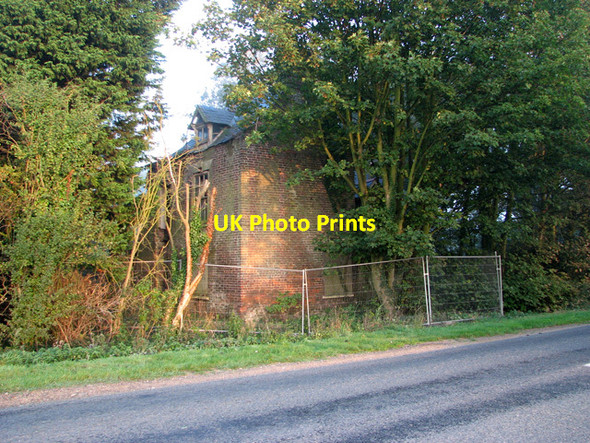 Photo 6"x4" Derelict house by Bank House Farm, Fosdyke Bridge Fosdyke Bridge c2011