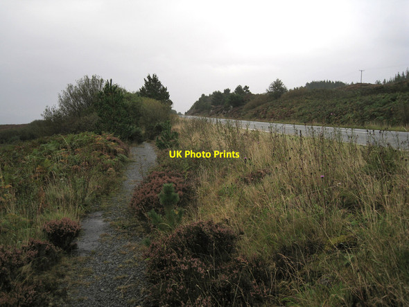 Photo 6"x4" A87, old and new Ashaig\/Athaiseig c2011