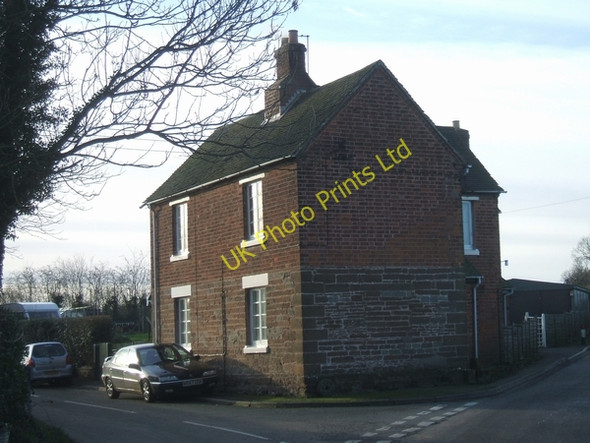 Photo 6"x4" Farm at Road Junction near Brewood Somerford\/SJ8908 c2007