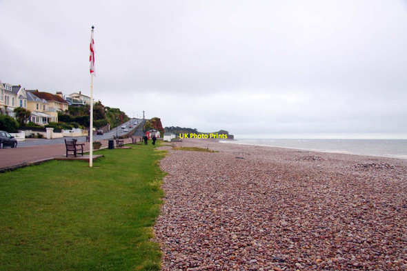 Photo 6"x4" The beach at Budleigh Salterton Budleigh Salterton c2011