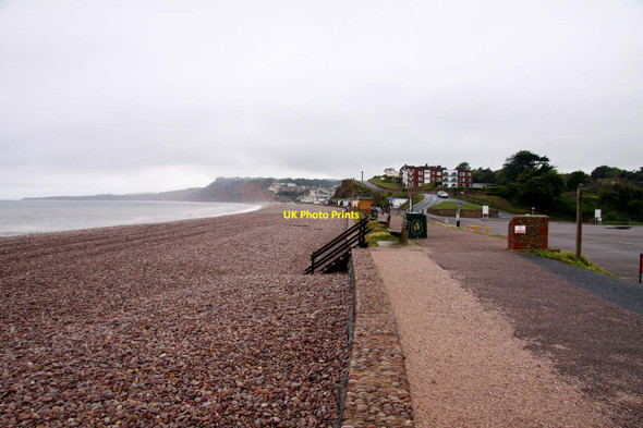 Photo 6"x4" The beach at Budleigh Salterton Budleigh Salterton c2011
