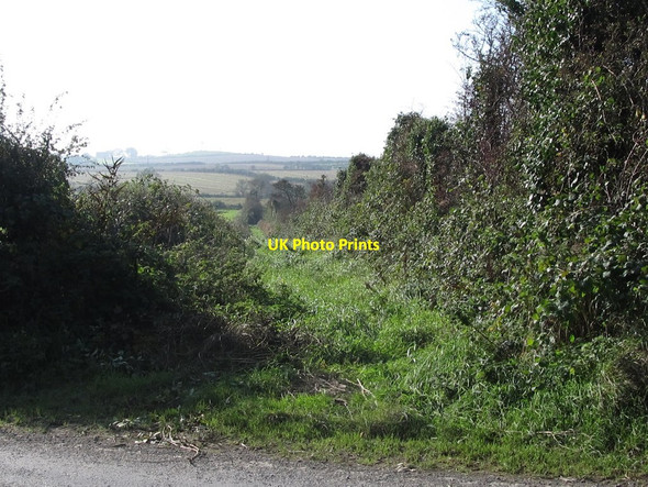 Photo 6"x4" Disused field access lane leading from the Rossglass Road (A2) Killough c2011