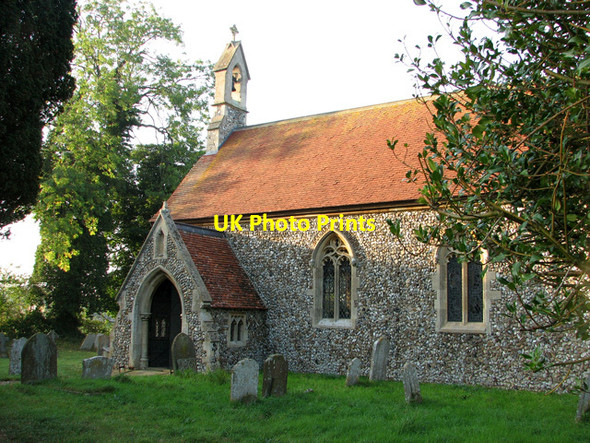 Photo 6"x4" St Andrew's church in Sotherton Uggeshall c2011