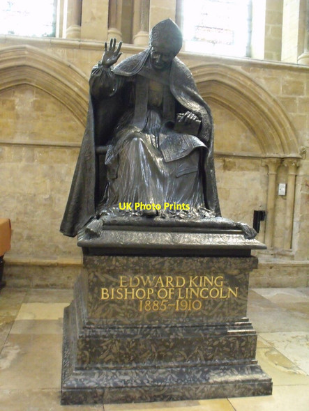 Photo 6"x4" Edward King, Bishop of Lincoln, Lincoln Cathedral Lincoln c2011