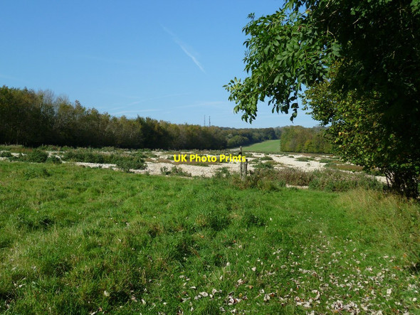 Photo 6"x4" Signpost for bridleway Madehurst c2011
