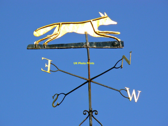Photo 6"x4" Weather vane, Dyrham House, Dyrham Park Dyrham c2011