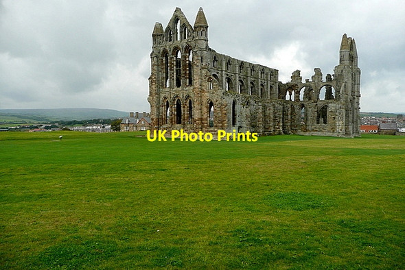Photo 6"x4" Whitby abbey Whitby\/NZ8910 c2011