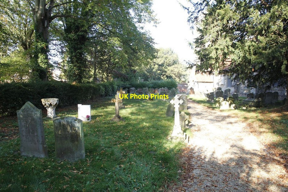 Photo 6"x4" St. Blaise Churchyard Milton\/SU4892 c2011