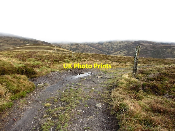 Photo 6"x4" Track on Craigthran Rottal c2011