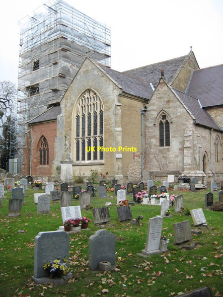 Photo 6"x4" Kempsey church Callow End c2011