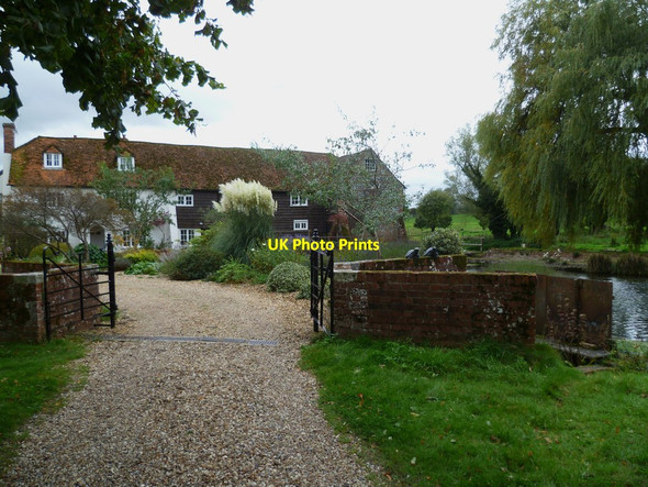 Photo 6"x4" Bere Mill Freefolk c2011