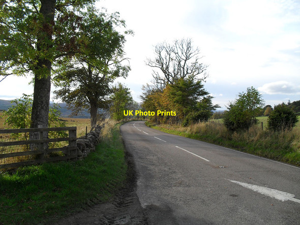 Photo 6"x4" Old A9 near Creich Spinningdale c2011