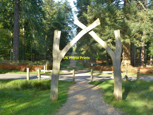 Photo 6"x4" Blackwater, arch North Weirs c2011