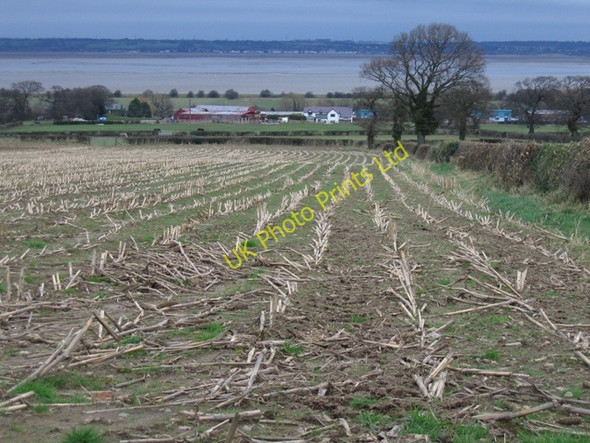 Photo 6"x4" A Harvested Field Flint\/Y Fflint c2007