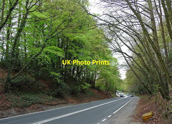 Photo 6"x4" Main road, Dorking Dorking c2011