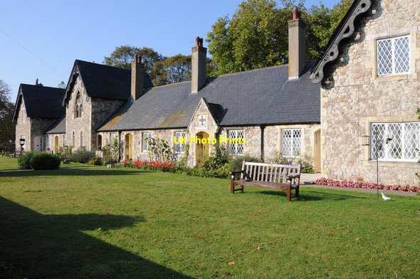 Photo 6"x4" St Thomas's Hospital Almshouses, Sandwich Sandwich c2011
