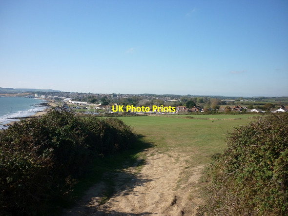 Photo 6"x4" The coastal path at Yaverland, Sandown Sandown c2011