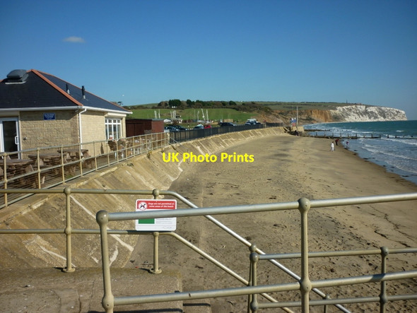 Photo 6"x4" The beach at Yaverland, Sandown Sandown c2011