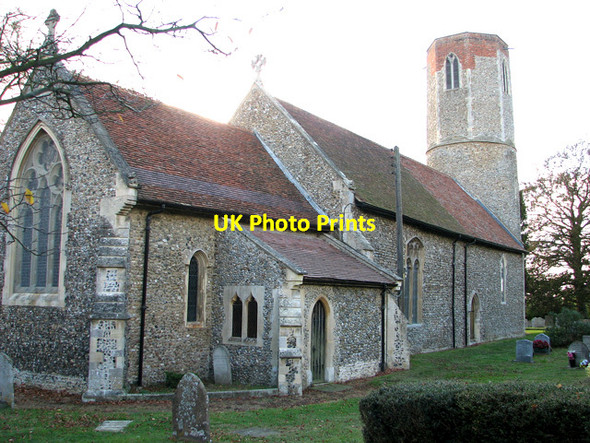 Photo 6"x4" St Andrew's church in Hasketon Woodbridge\/TM2649 c2011