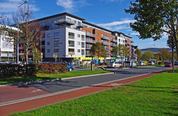 Photo 6"x4" Apartments and shops in Belgard Road, Tallaght, Dublin Tallaght c2011