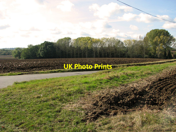 Photo 6"x4" Ploughed fields, Hasketon Woodbridge\/TM2649 c2011